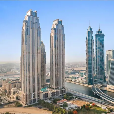 Spacious 1Br With Dubai Canal View, Close To Dubai Mall By Voye Homes Exterior photo